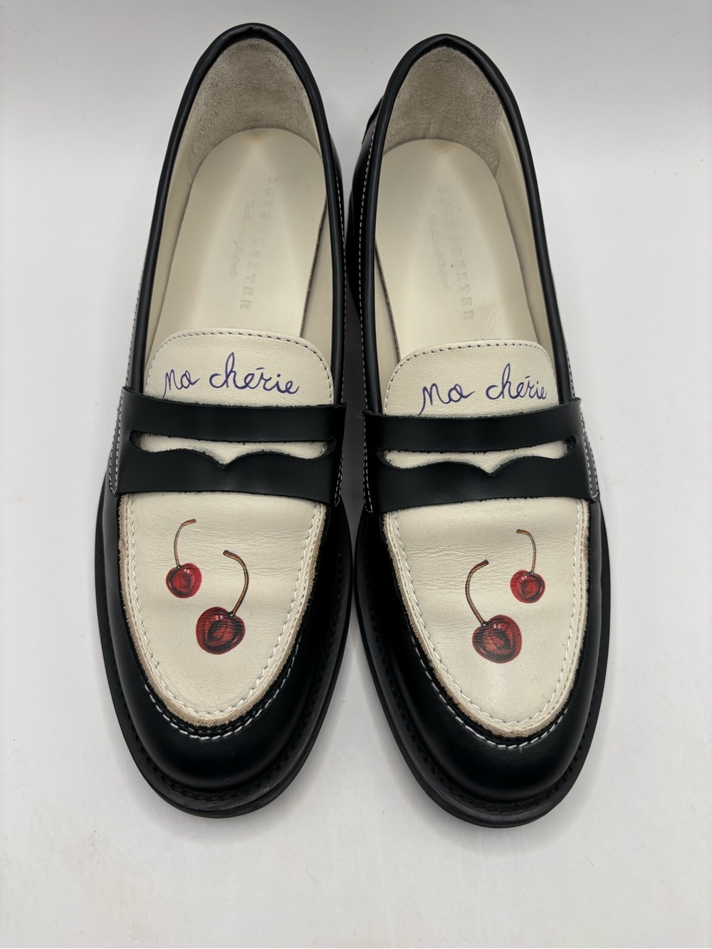 Duke + Dexter "Ma Chérie" Penny Loafers UK 7/US 9
